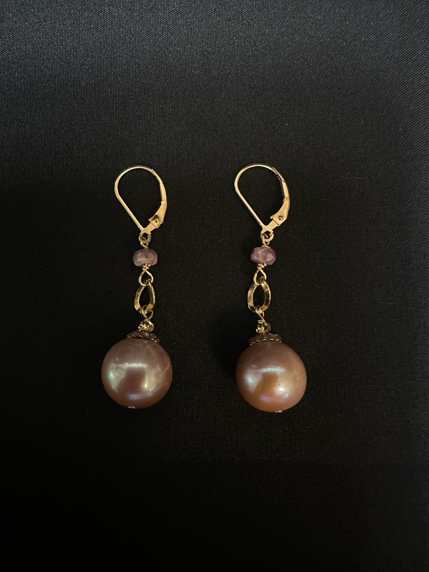 The Rosé Harmony Set – Pearl & Swarovski Elegance