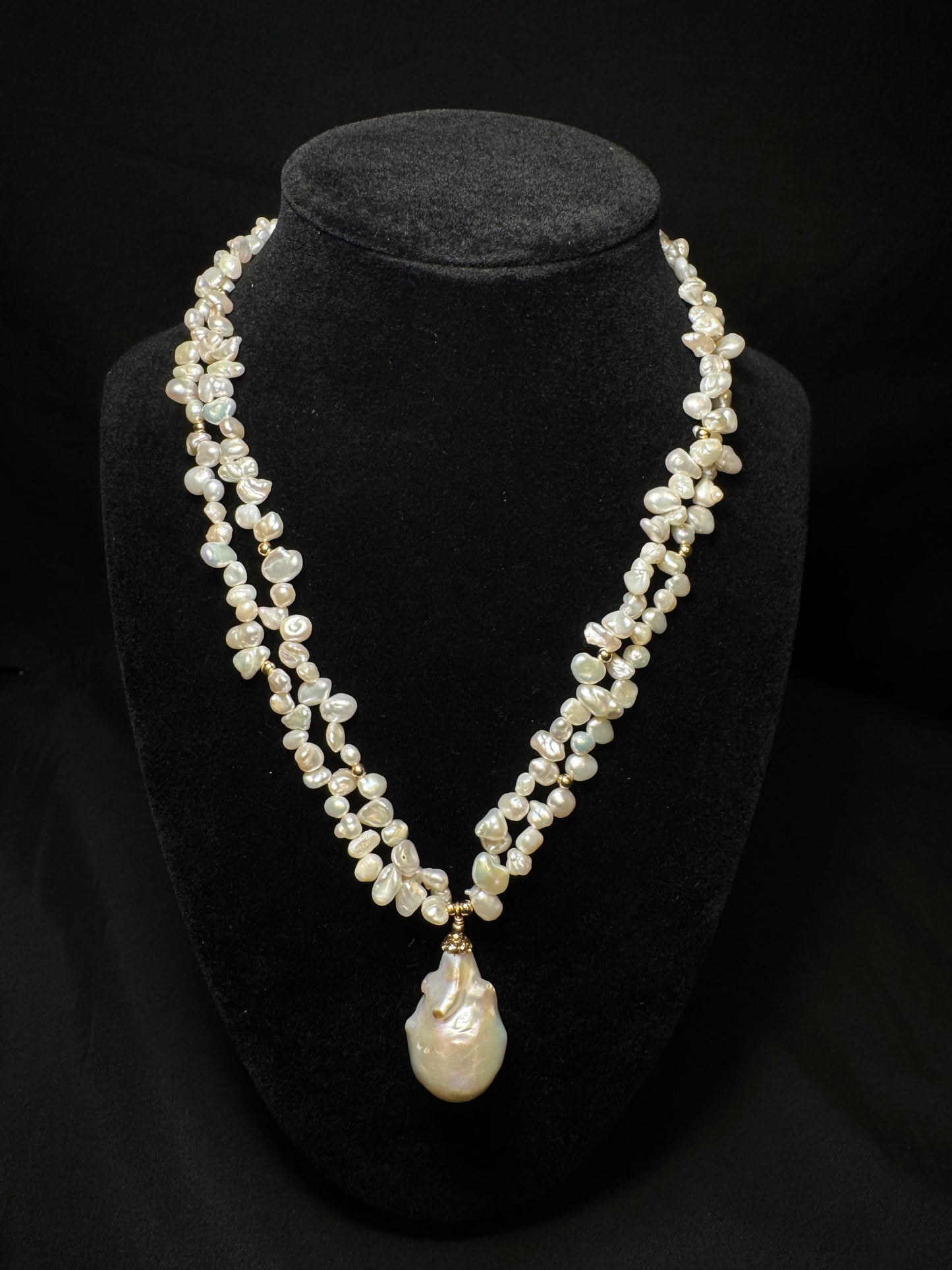 Brillo del Mar – Signature Keshi & Baroque Pearl Set