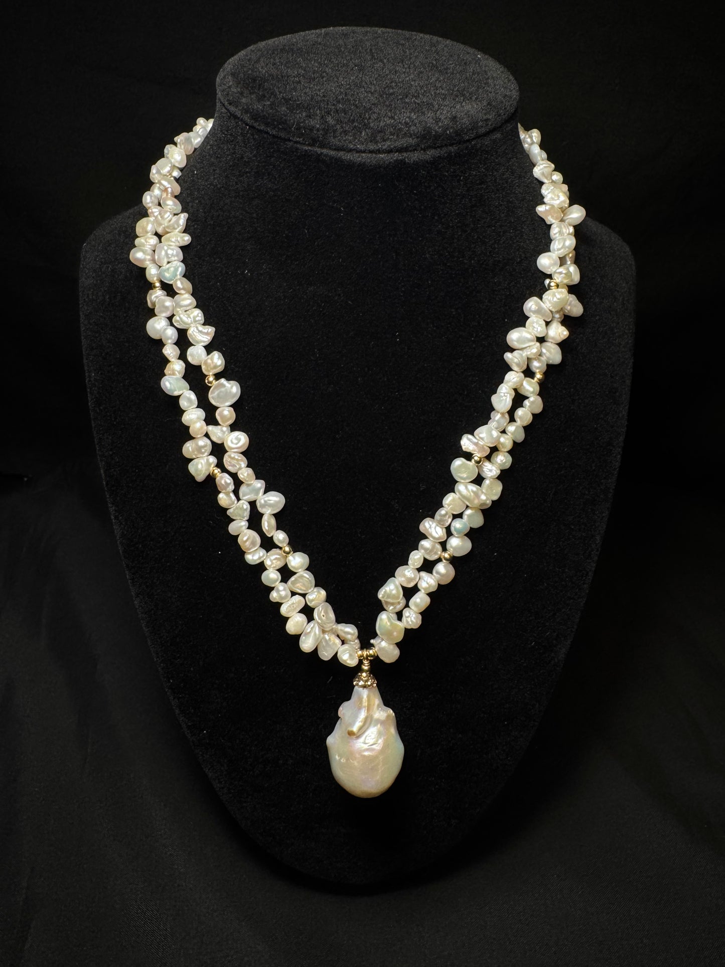 Brillo del Mar – Signature Keshi & Baroque Pearl Set