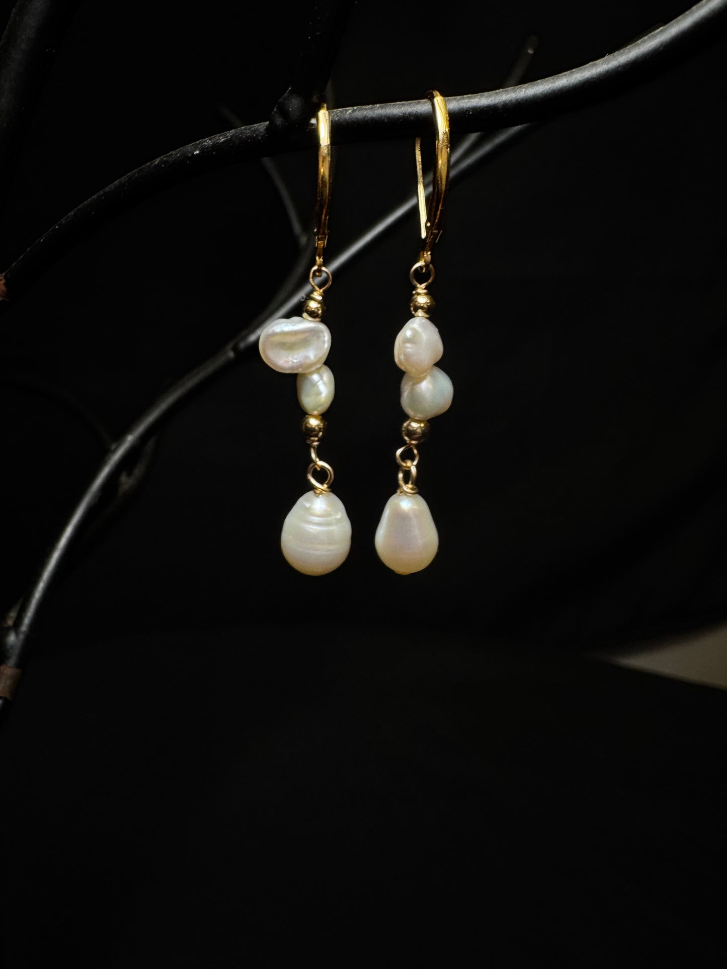 Brillo del Mar – Signature Keshi & Baroque Pearl Set
